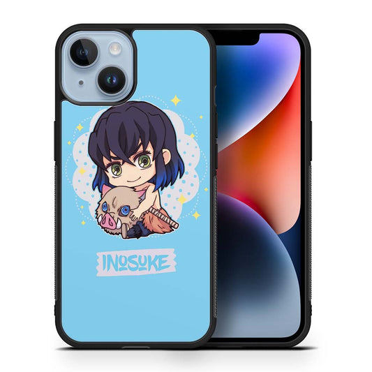 Kimetsu No Yaiba Cute Inosuke iPhone 14 | iPhone 14 Plus | iPhone 14 Pro | iPhone 14 Pro Max Case