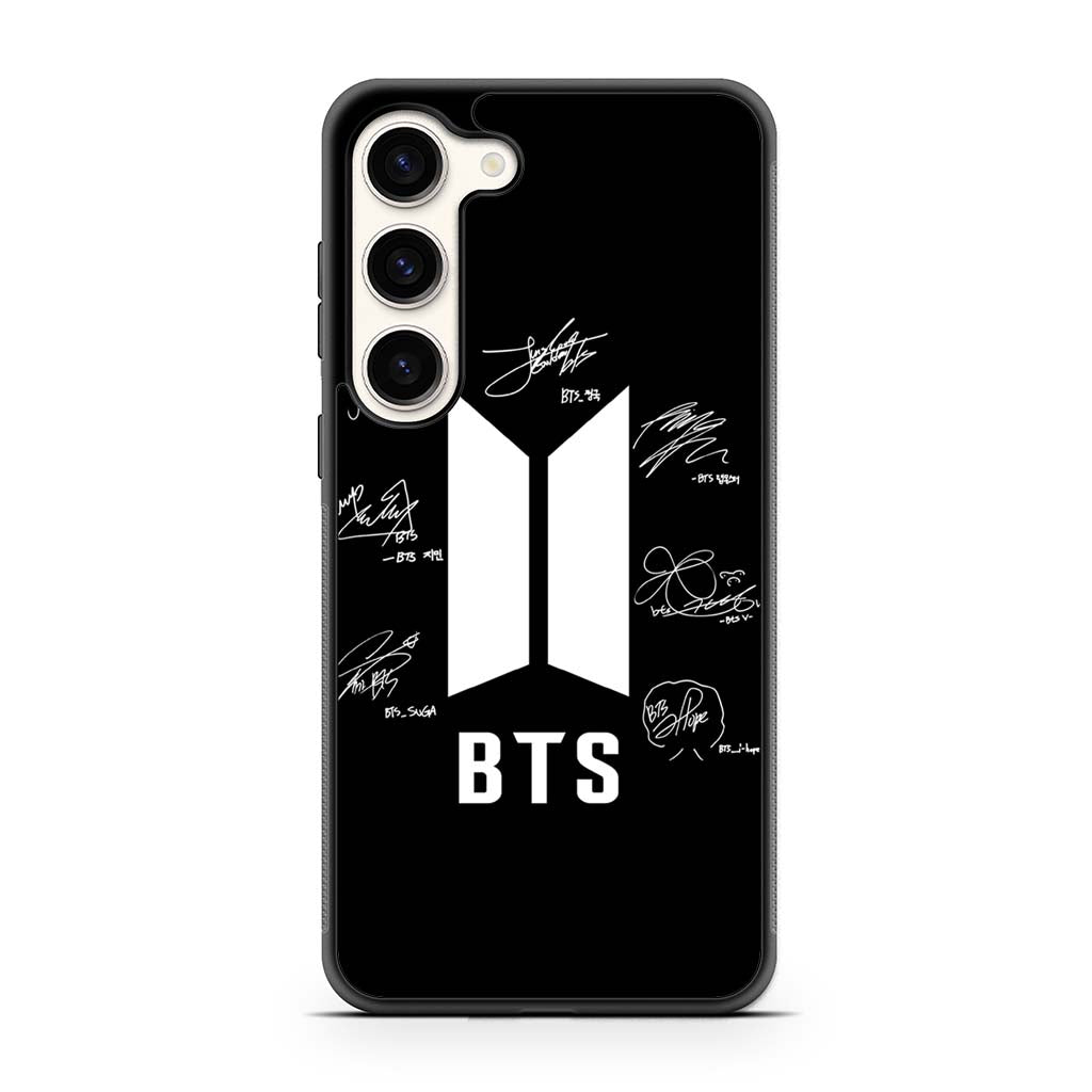 BTS Signature Samsung Galaxy S23 | S23 Plus | S23 Ultra | S23 FE