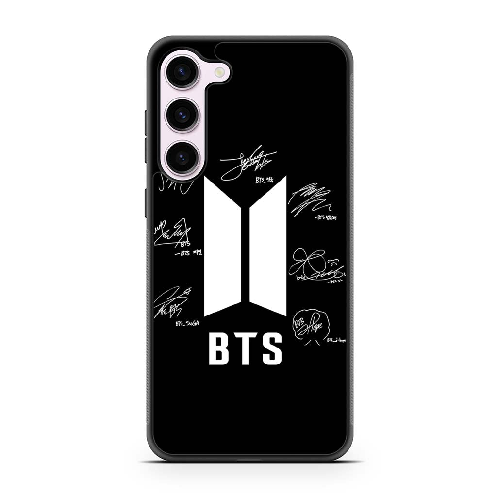 BTS Signature Samsung Galaxy S23 | S23 Plus | S23 Ultra | S23 FE