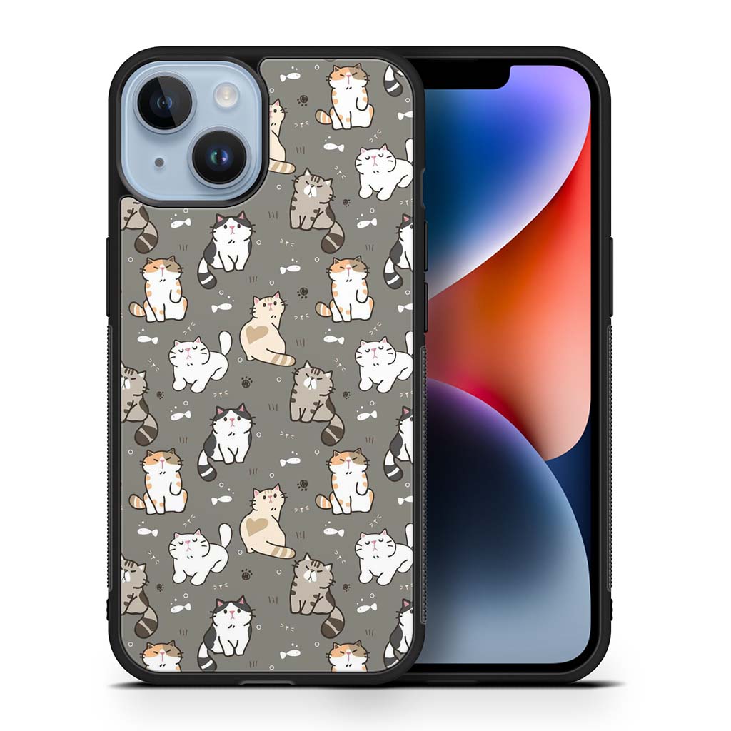 Cute Cats Collages iPhone 14 | iPhone 14 Plus | iPhone 14 Pro | iPhone 14 Pro Max Case