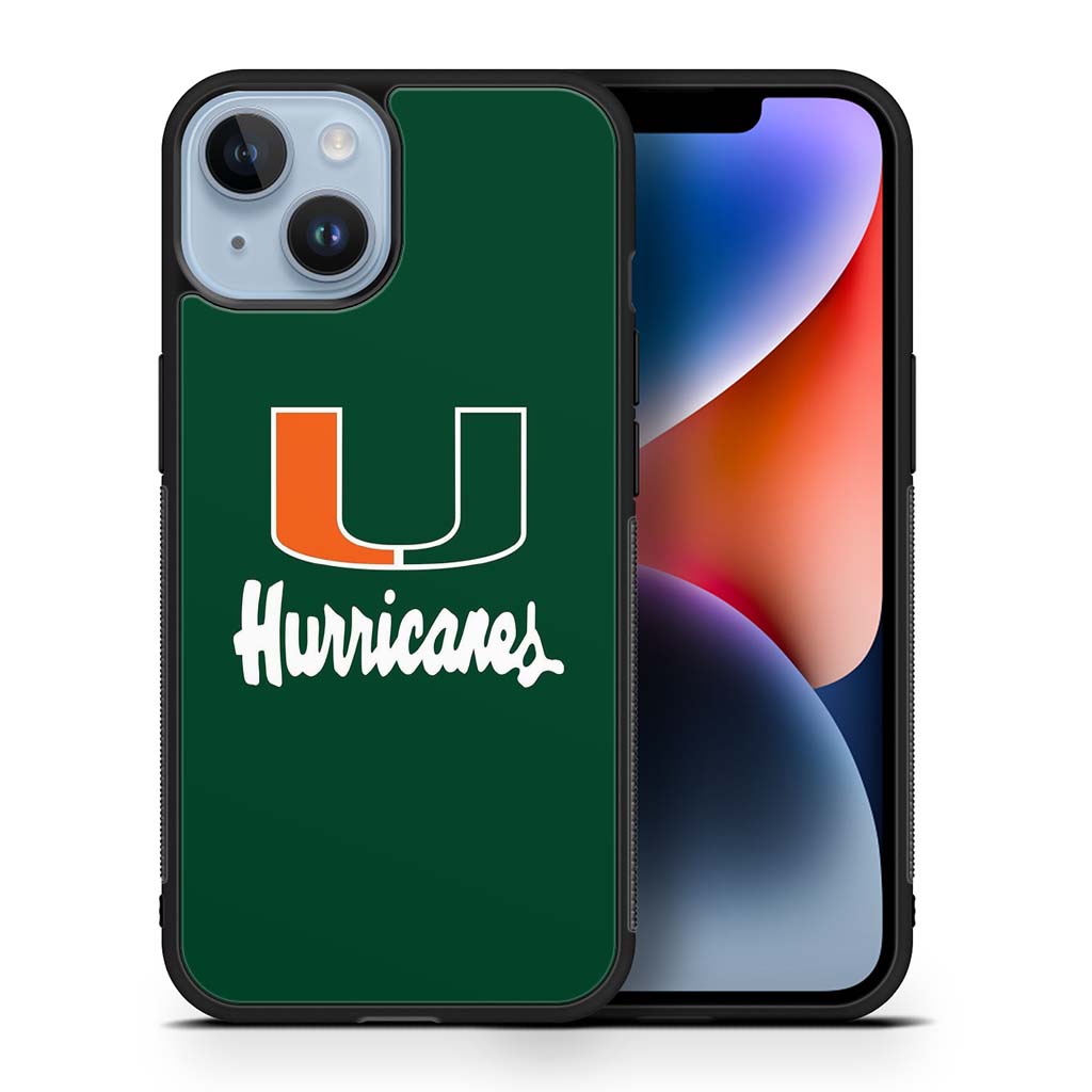 Miami hurricanes iPhone 14 | iPhone 14 Plus | iPhone 14 Pro | iPhone 14 Pro Max Case