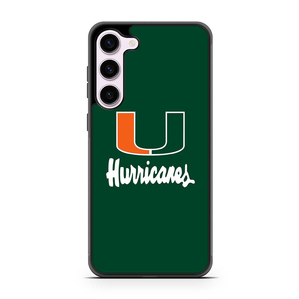 Miami hurricanes Samsung Galaxy S23 | S23 Plus | S23 Ultra | S23 FE