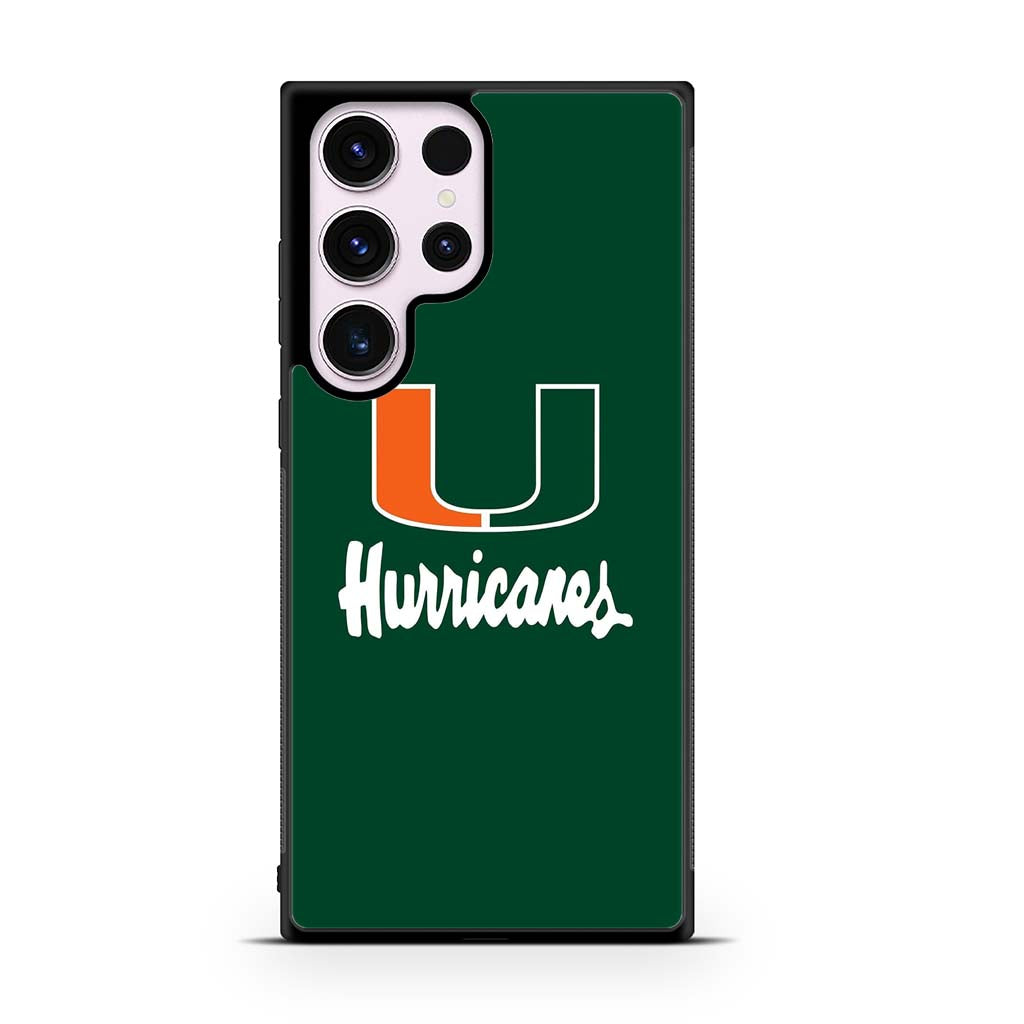 Miami hurricanes Samsung Galaxy S23 | S23 Plus | S23 Ultra | S23 FE