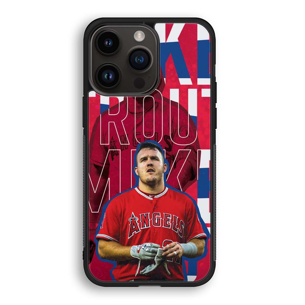 Mike Trout 2 iPhone 14 | iPhone 14 Plus | iPhone 14 Pro | iPhone 14 Pro Max Case