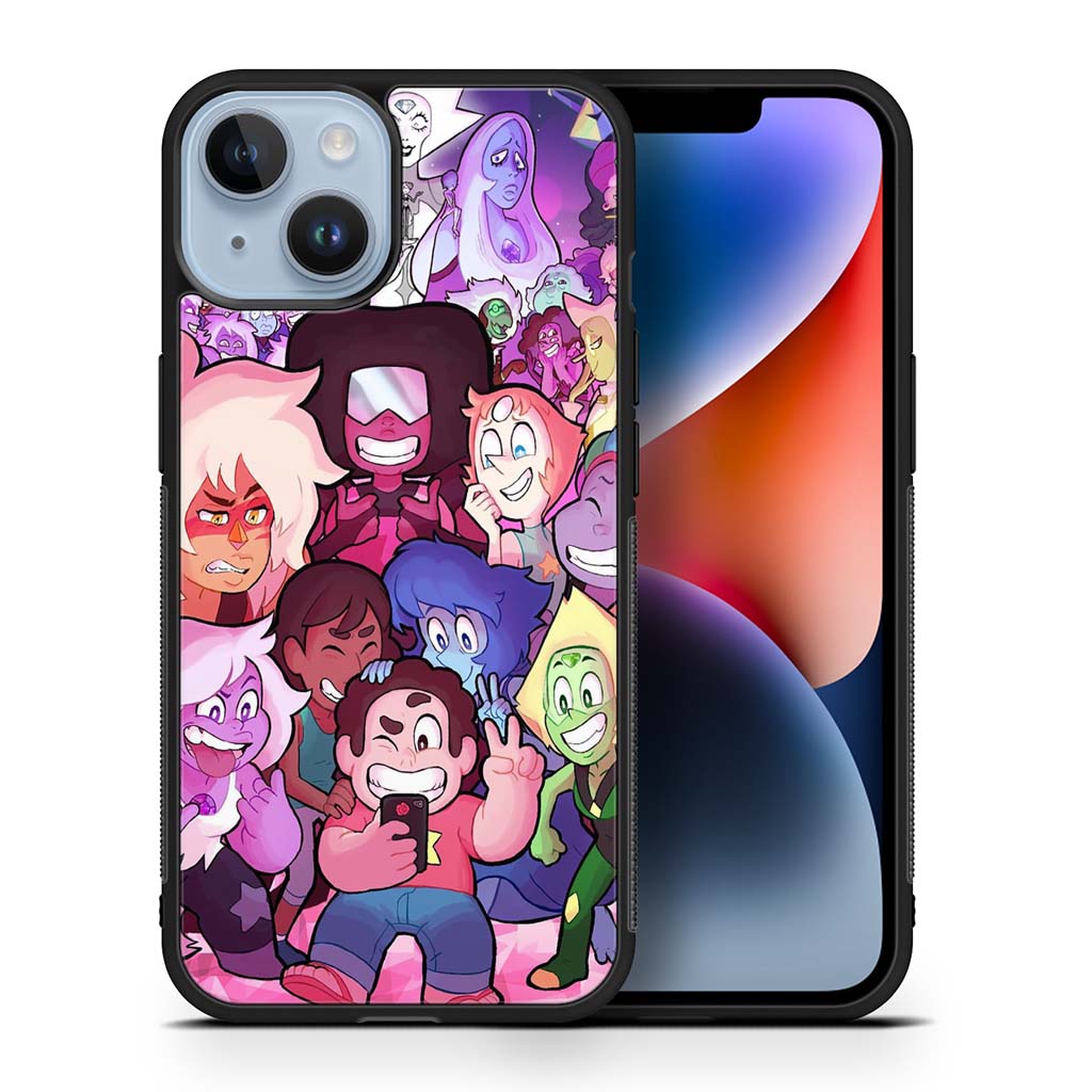 Steven Universe Characters 2 iPhone 14 | iPhone 14 Plus | iPhone 14 Pro | iPhone 14 Pro Max Case