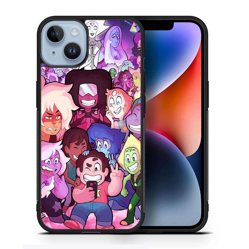 Steven Universe Characters 2 iPhone 14 | iPhone 14 Plus | iPhone 14 Pro | iPhone 14 Pro Max Case