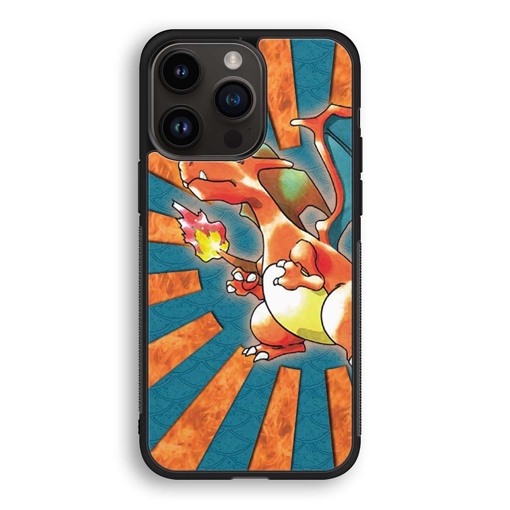Charizard Pokemon Battle iPhone 14 | iPhone 14 Plus | iPhone 14 Pro | iPhone 14 Pro Max Case