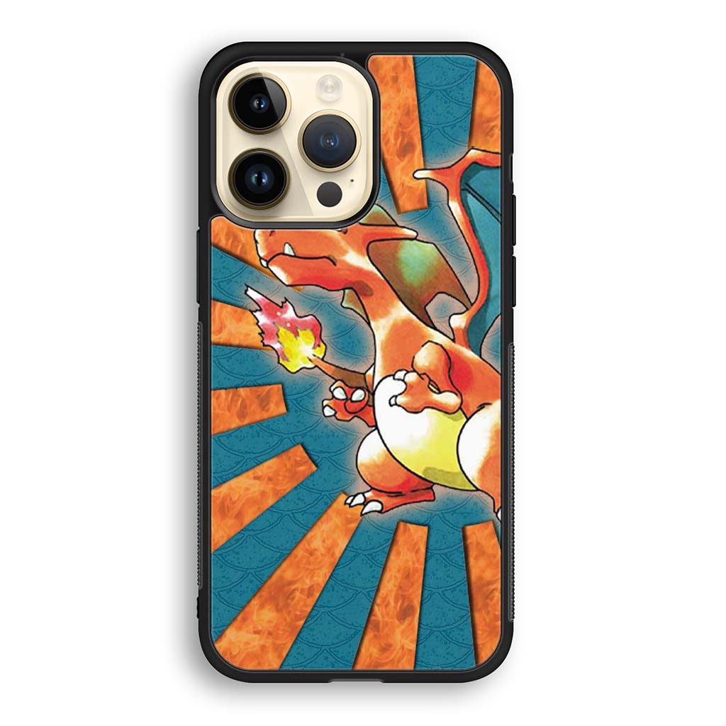 Charizard Pokemon Battle iPhone 14 | iPhone 14 Plus | iPhone 14 Pro | iPhone 14 Pro Max Case