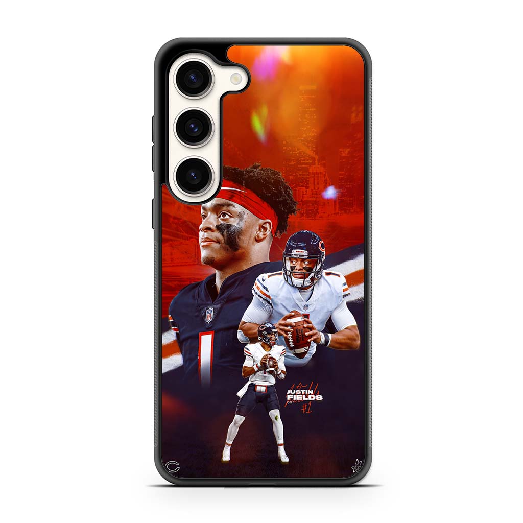 Chicago Bears Justin Fields Samsung Galaxy S23 | S23 Plus | S23 Ultra | S23 FE