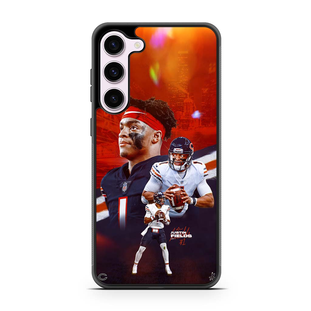 Chicago Bears Justin Fields Samsung Galaxy S23 | S23 Plus | S23 Ultra | S23 FE