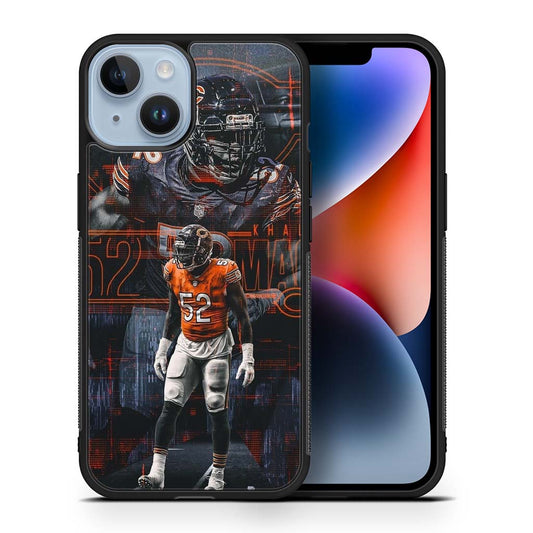 Chicago Bears Khalil Mack iPhone 14 | iPhone 14 Plus | iPhone 14 Pro | iPhone 14 Pro Max Case