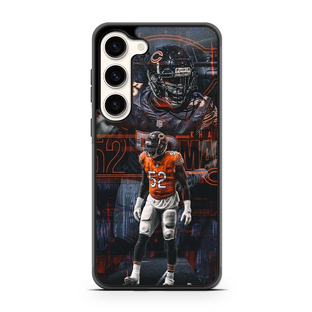 Chicago Bears Khalil Mack Samsung Galaxy S23 | S23 Plus | S23 Ultra | S23 FE