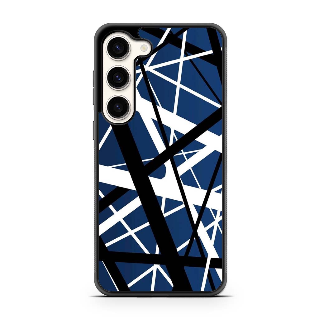 Eddie Van Halen Stripe Blue Samsung Galaxy S23 | S23 Plus | S23 Ultra | S23 FE