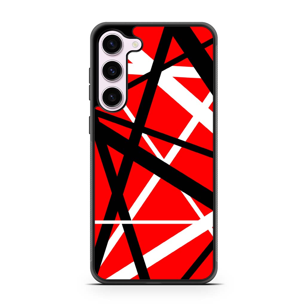 Eddie Van Halen Stripe Red Samsung Galaxy S23 | S23 Plus | S23 Ultra | S23 FE