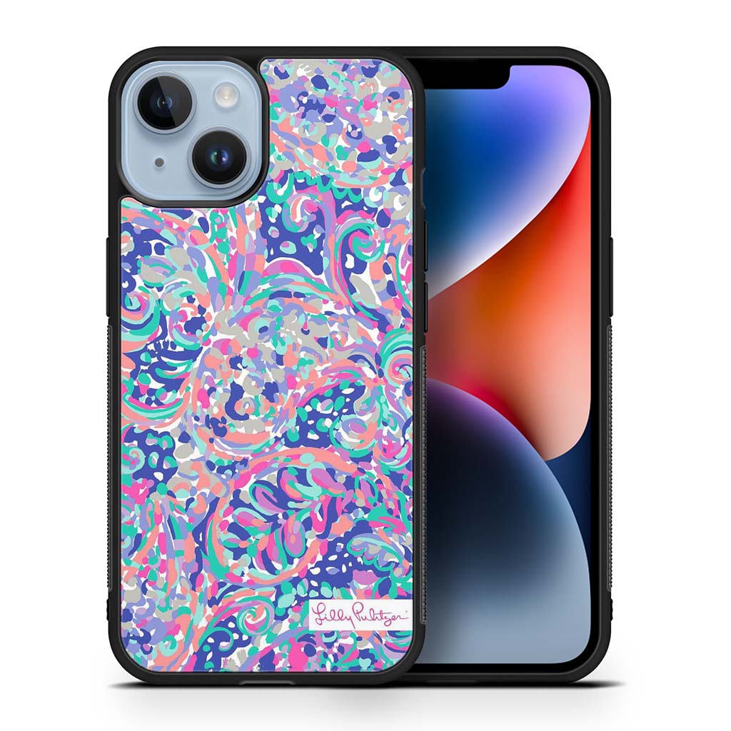 Lilly Pulitzer La Playa Art iPhone 14 | iPhone 14 Plus | iPhone 14 Pro | iPhone 14 Pro Max Case