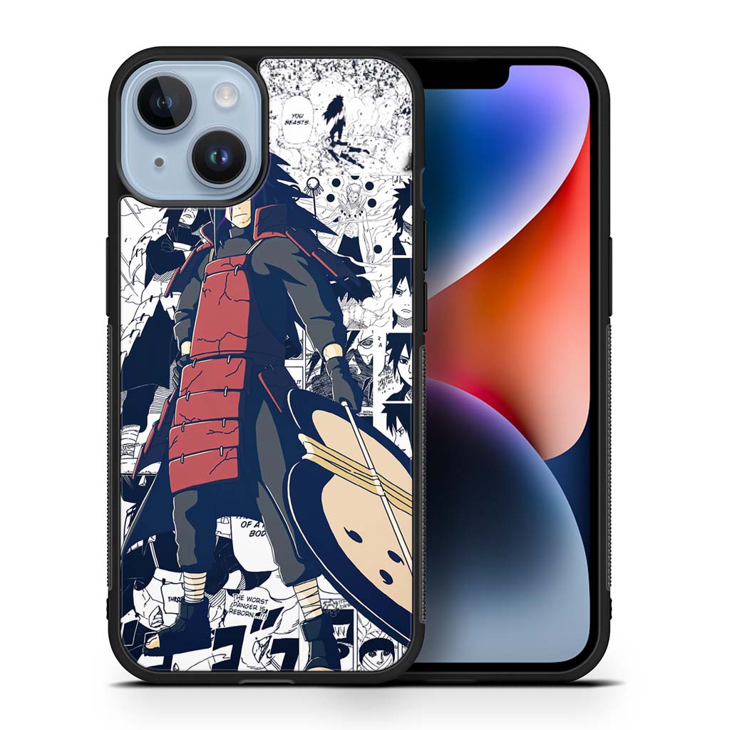 Madara Uchiha Naruto Manga iPhone 14 | iPhone 14 Plus | iPhone 14 Pro | iPhone 14 Pro Max Case