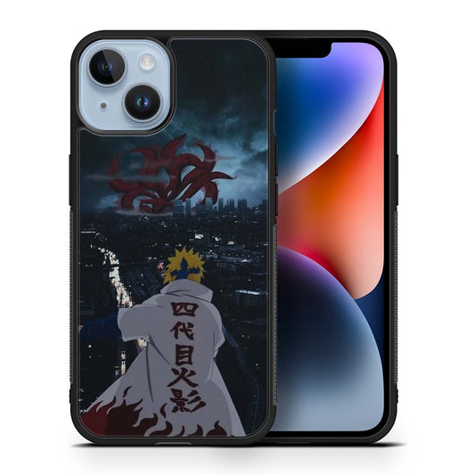 Minato VS Kyuubi Nine Tails Naruto iPhone 14 | iPhone 14 Plus | iPhone 14 Pro | iPhone 14 Pro Max Case