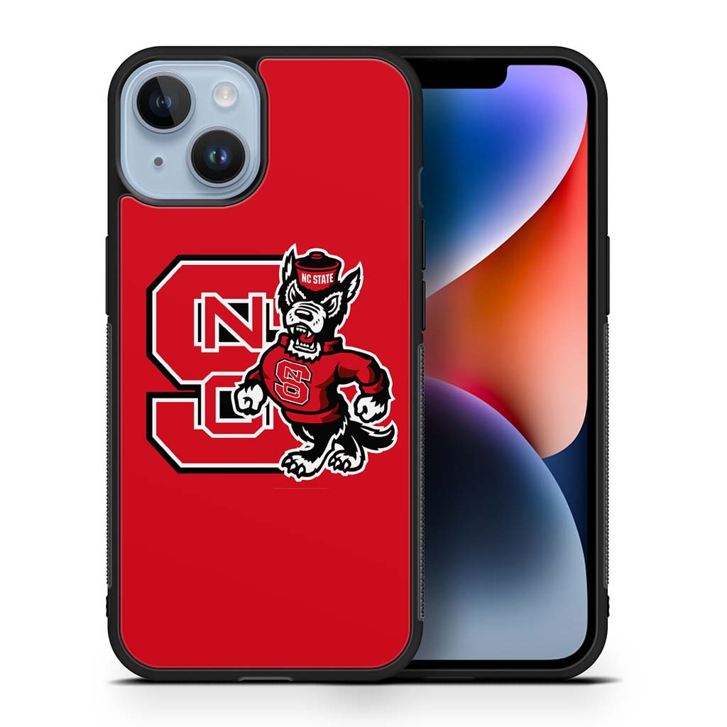 NC State Wolf Logo iPhone 14 | iPhone 14 Plus | iPhone 14 Pro | iPhone 14 Pro Max Case