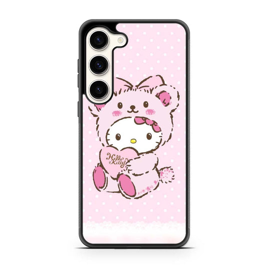 Pink Cute Hello Kitty Bear Samsung Galaxy S23 | S23 Plus | S23 Ultra | S23 FE