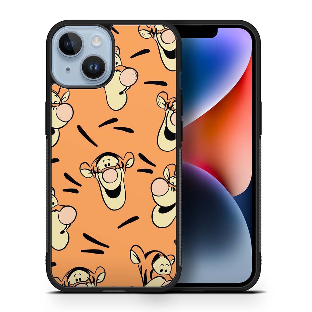 Tigger face collage iPhone 14 | iPhone 14 Plus | iPhone 14 Pro | iPhone 14 Pro Max Case