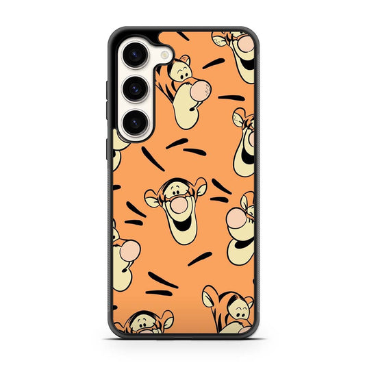 Tigger face collage Samsung Galaxy S23 | S23 Plus | S23 Ultra | S23 FE