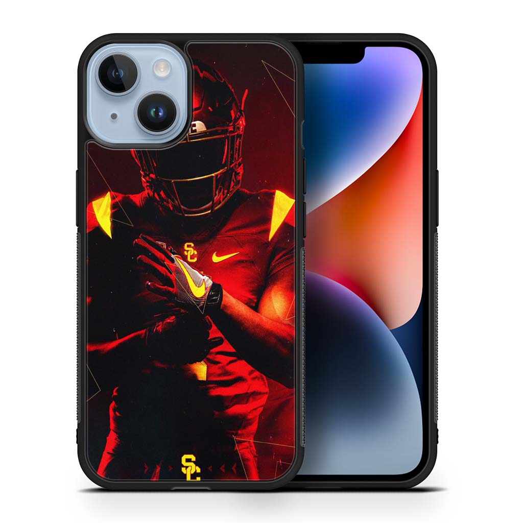 USC Trojans Player iPhone 14 | iPhone 14 Plus | iPhone 14 Pro | iPhone 14 Pro Max Case