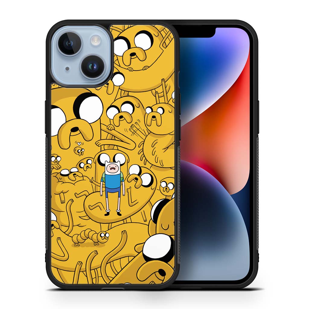 adventure time jake collage iPhone 14 | iPhone 14 Plus | iPhone 14 Pro | iPhone 14 Pro Max Case