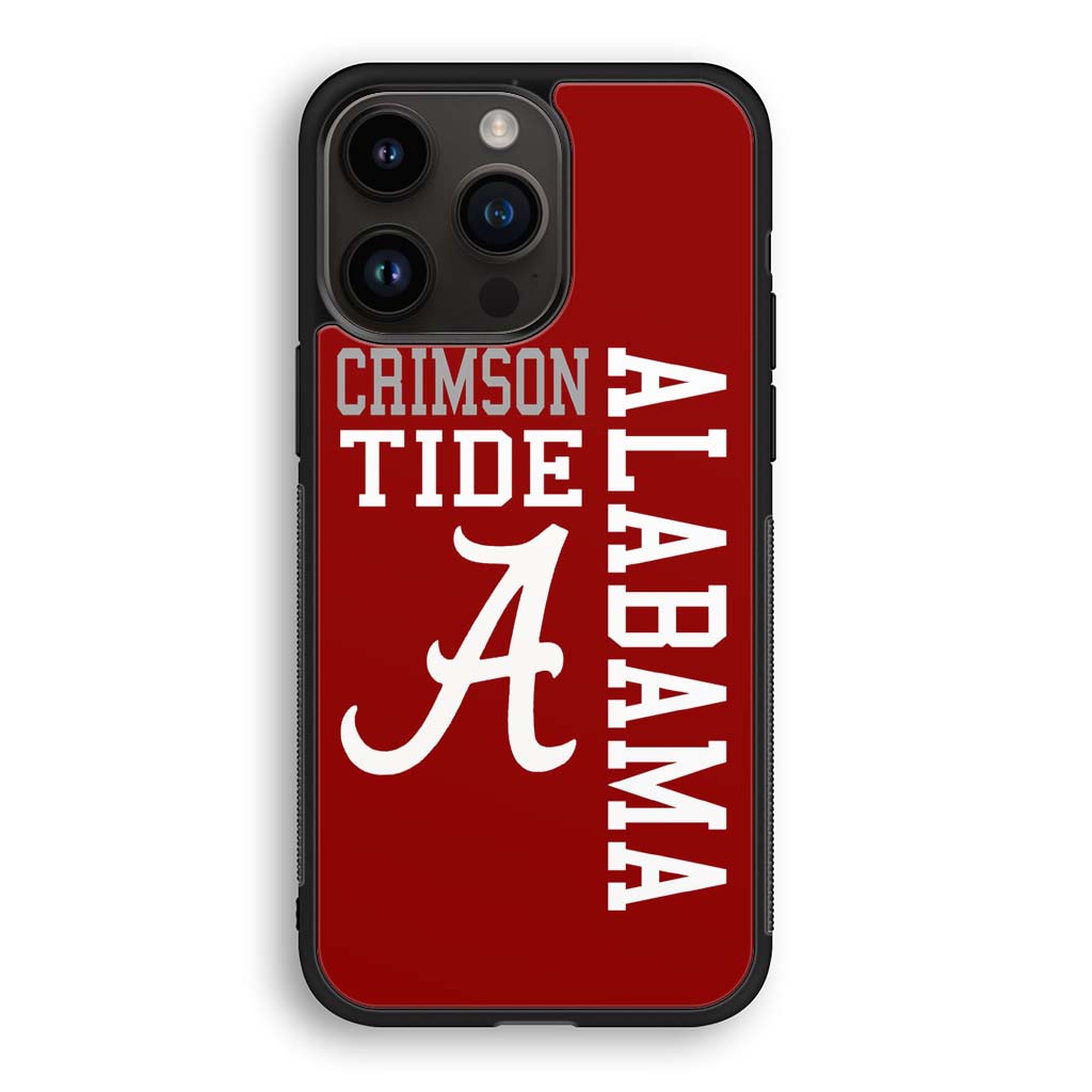 Alabama Crimson Roll Tide football 1 iPhone 14 | iPhone 14 Plus | iPhone 14 Pro | iPhone 14 Pro Max Case