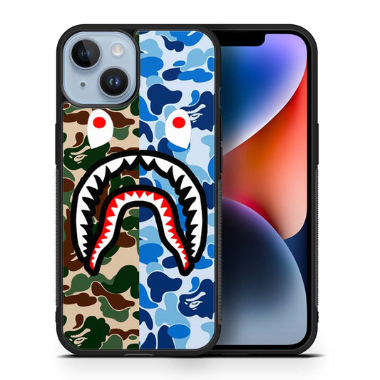 Bape Shark Mix iPhone 14 | iPhone 14 Plus | iPhone 14 Pro | iPhone 14 Pro Max Case