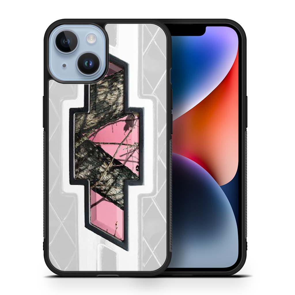 PINK CHEVROLET BROWNING CAMO iPhone 14 | iPhone 14 Plus | iPhone 14 Pro | iPhone 14 Pro Max Case