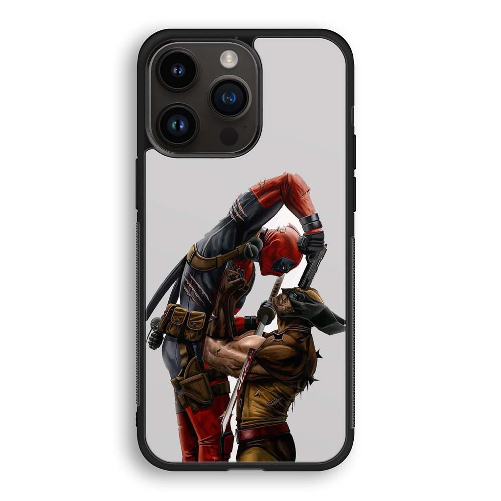 Deadpool VS Wolverine iPhone 14 | iPhone 14 Plus | iPhone 14 Pro | iPhone 14 Pro Max Case