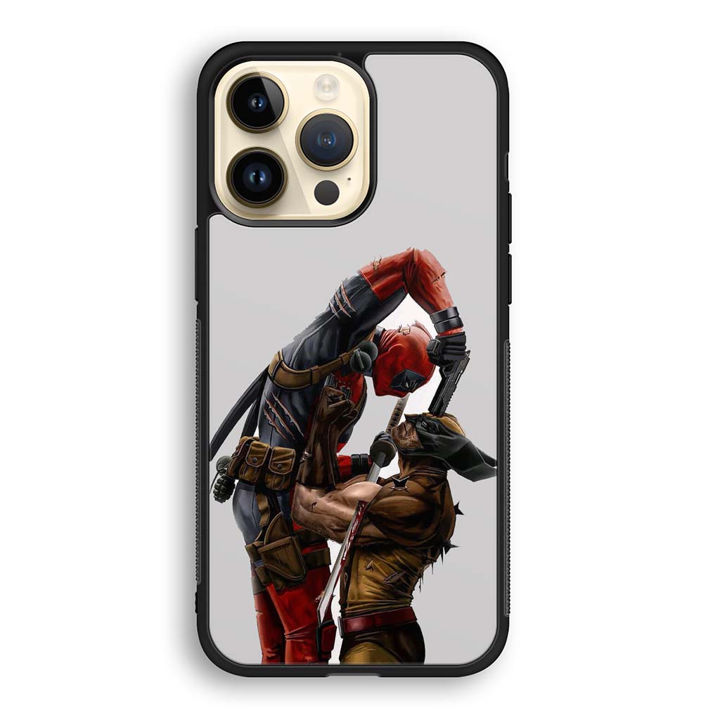 Deadpool VS Wolverine iPhone 14 | iPhone 14 Plus | iPhone 14 Pro | iPhone 14 Pro Max Case