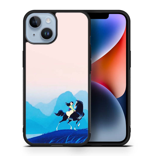 Disney Mulan Riding Horse iPhone 14 | iPhone 14 Plus | iPhone 14 Pro | iPhone 14 Pro Max Case