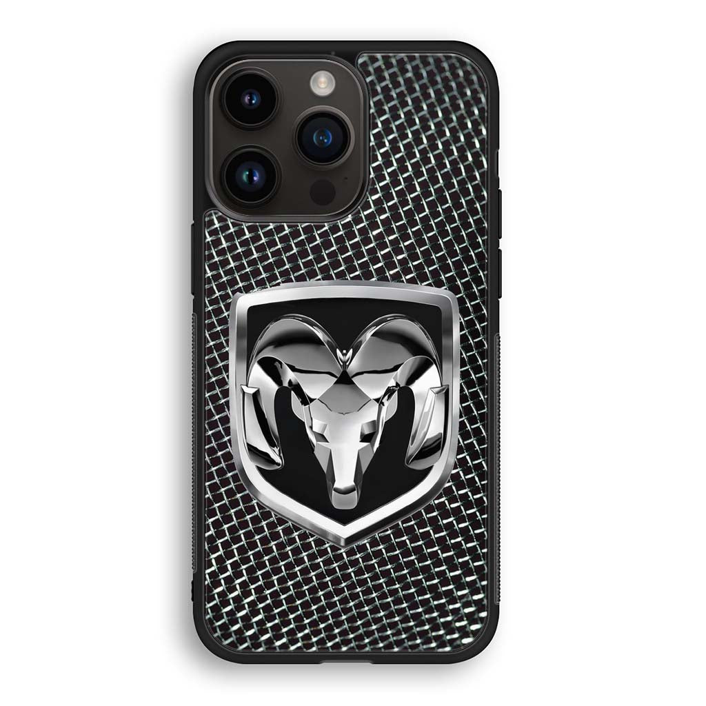 Dodge All Metal Logo iPhone 14 | iPhone 14 Plus | iPhone 14 Pro | iPhone 14 Pro Max Case