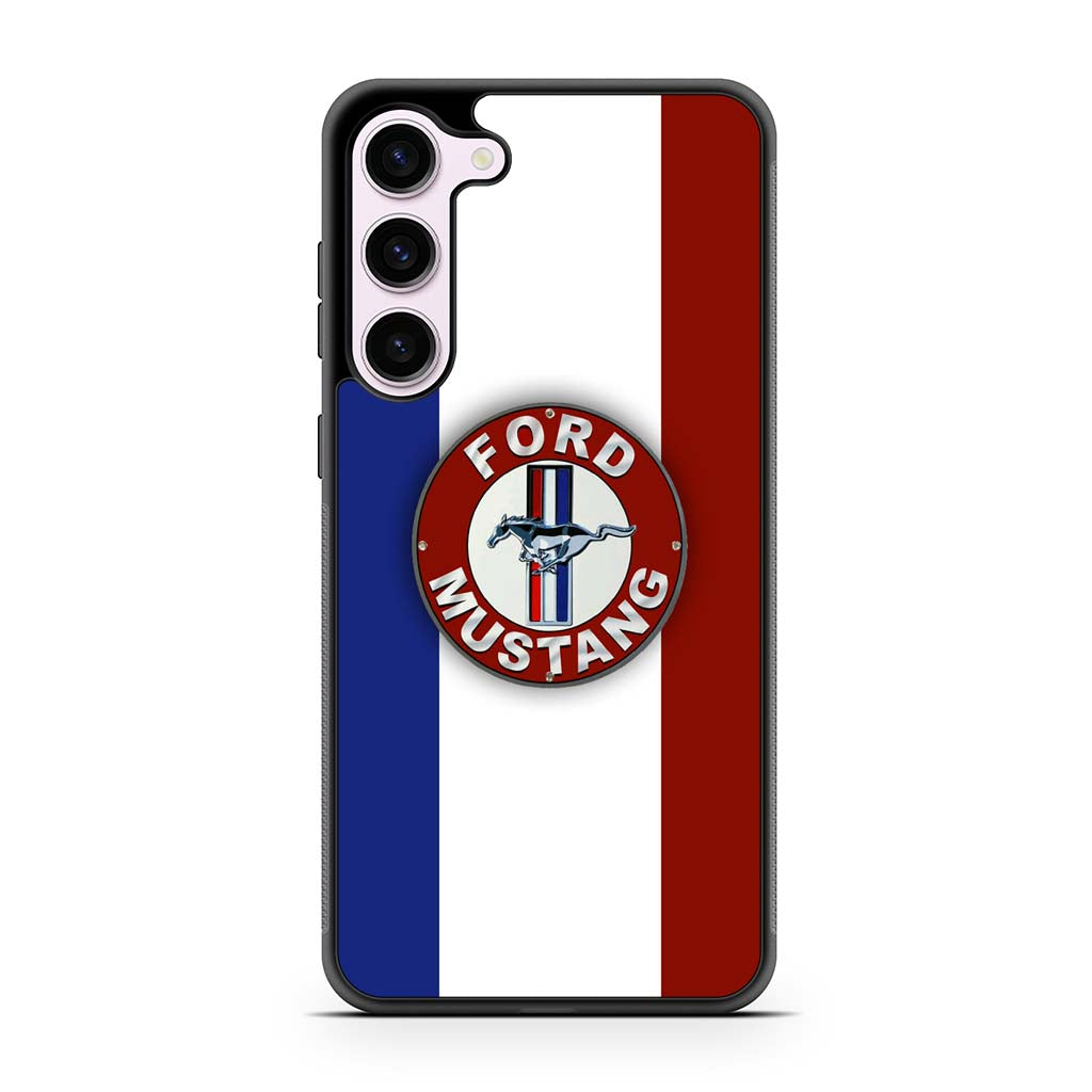 Ford mustang logo 3 Samsung Galaxy S23 | S23 Plus | S23 Ultra | S23 FE