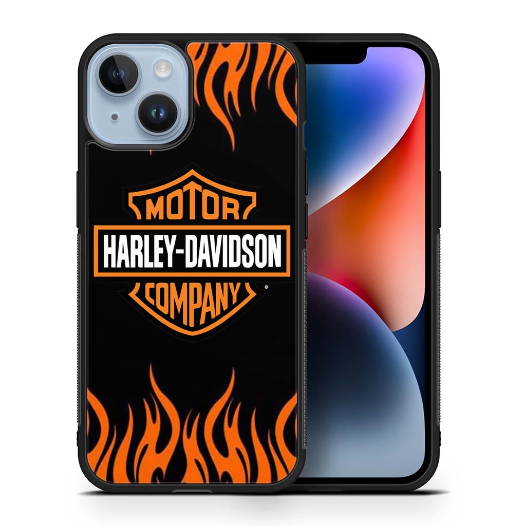 Harley davidson pattern iPhone 14 | iPhone 14 Plus | iPhone 14 Pro | iPhone 14 Pro Max Case