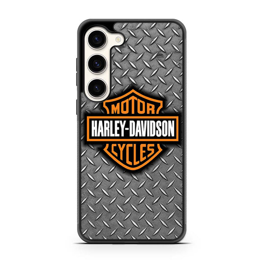 Harley davidson steel pattern Samsung Galaxy S23 | S23 Plus | S23 Ultra | S23 FE