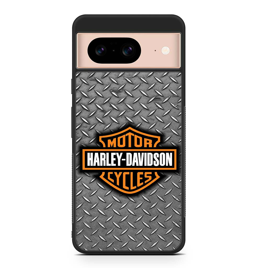 Harley davidson steel pattern Google Pixel 8 | Pixel 8 Pro