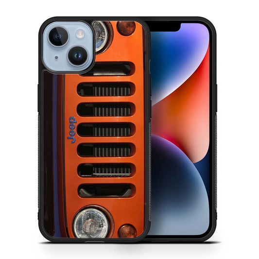 Jeep Wrangler Orange iPhone 14 | iPhone 14 Plus | iPhone 14 Pro | iPhone 14 Pro Max Case