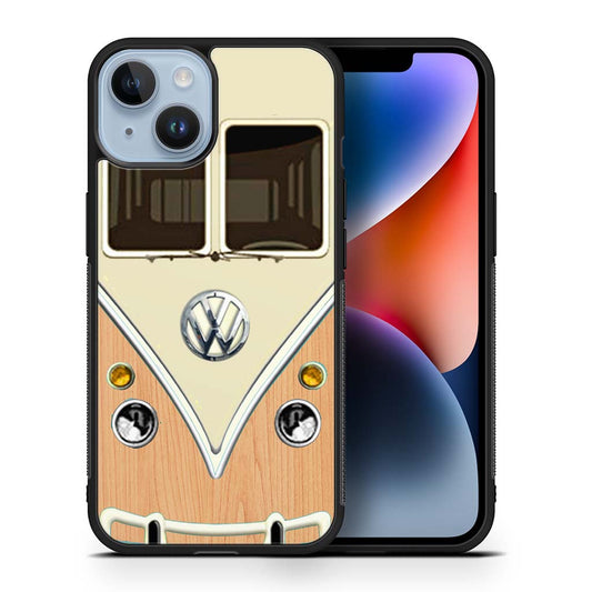 light wood vw retro bus iPhone 14 | iPhone 14 Plus | iPhone 14 Pro | iPhone 14 Pro Max Case