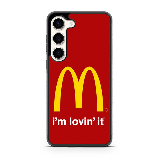 McDonalds im lovin it Samsung Galaxy S23 | S23 Plus | S23 Ultra | S23 FE